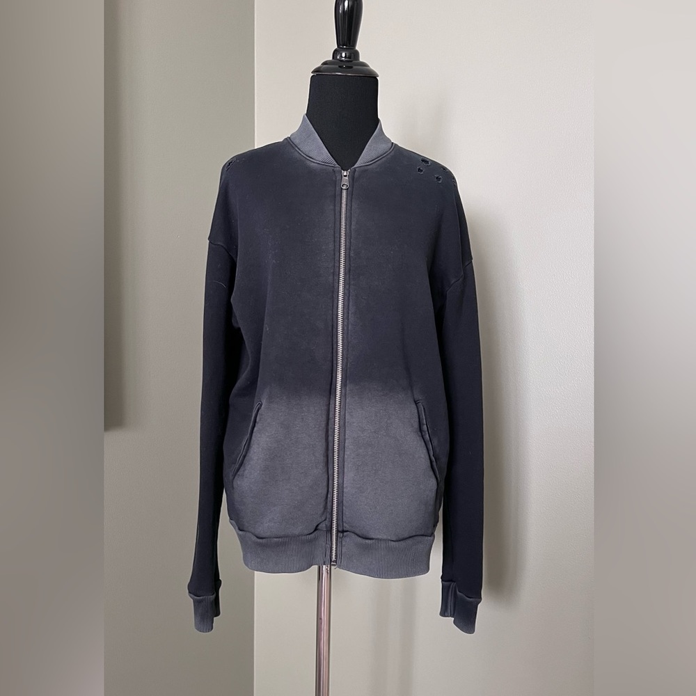 Tyler Jacobs Zip-Up Sweatshirt Jacket size M